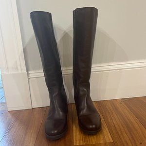 Aldo leather knee boot